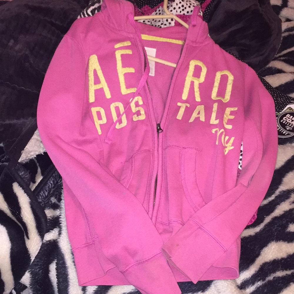 Pink long sleeve Aeropostale jacket